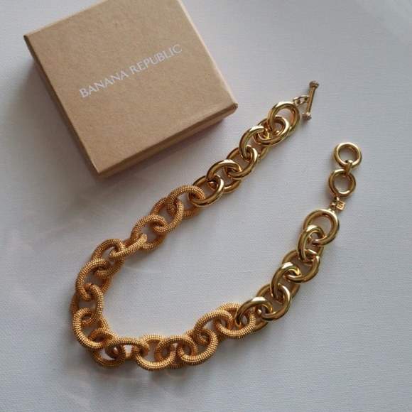 Banana Republic Jewelry Banana Republic Gold Necklace Poshmark